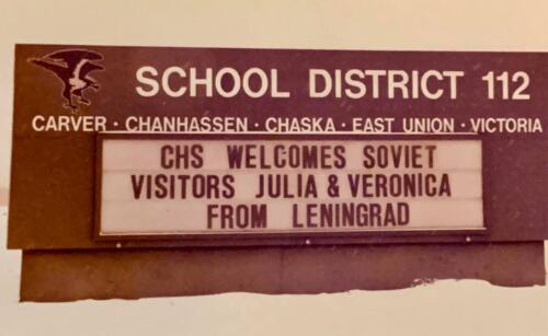 Soviet school visit in Minnesota