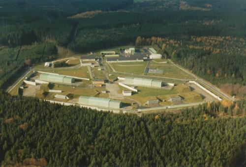  Aerial view of Scott's missile base.