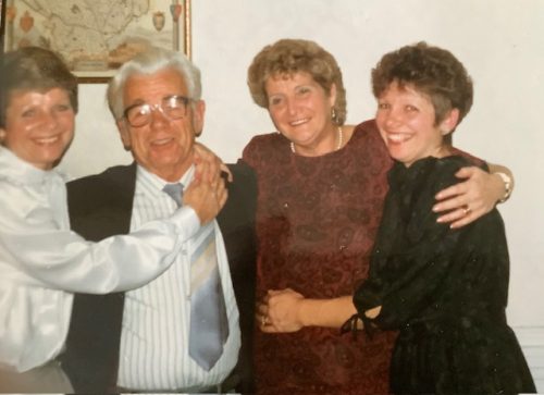 Aleksander with his wife Jessie and daughters Linda & Sue