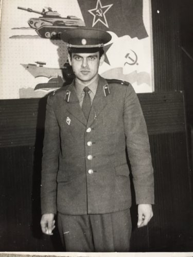 Ihor in Riga , at his  base.  Regiment 7458.