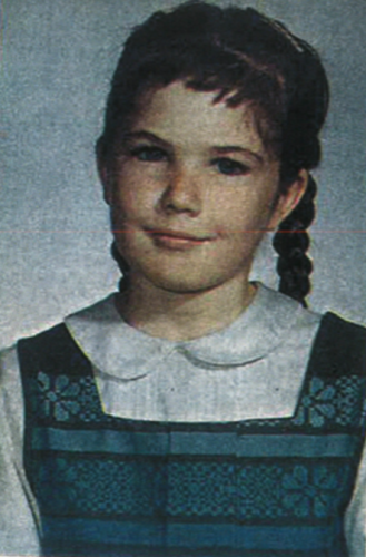 Janet as a child