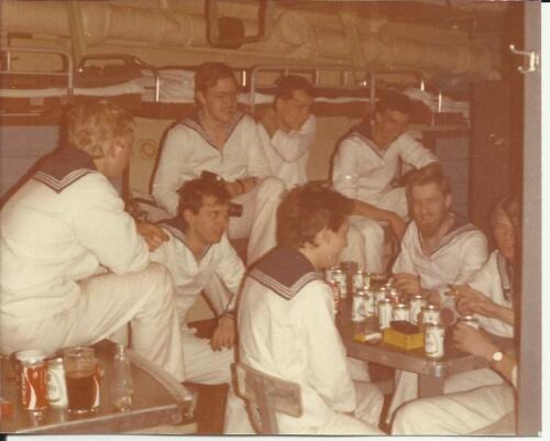 Sailors-enjoying-a-Beer