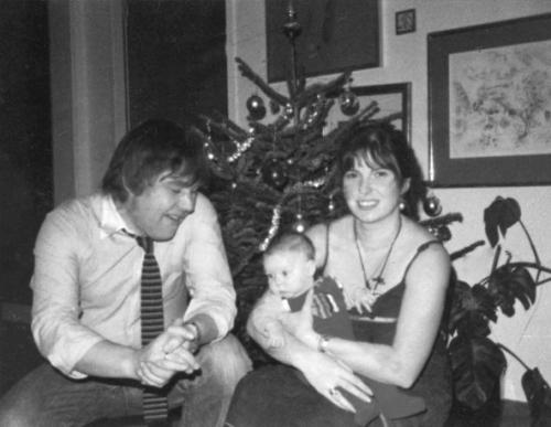 Svetlana and Oleg Tumanov with their daughter