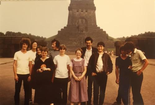 08.1981, Leipzig - Battle of Nations monument (MC in middle)