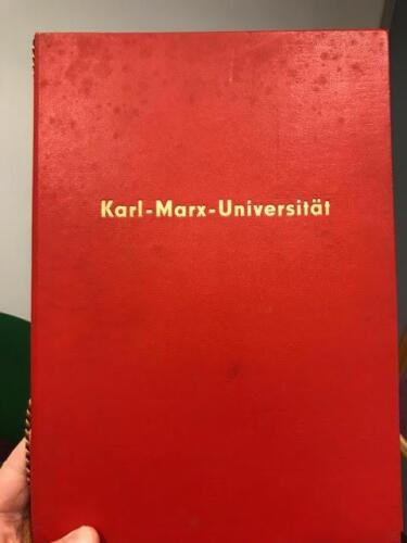 Alan also was awarded a Peace Scholarship to study in Leipzig at the Karl-Marx-Universitat 